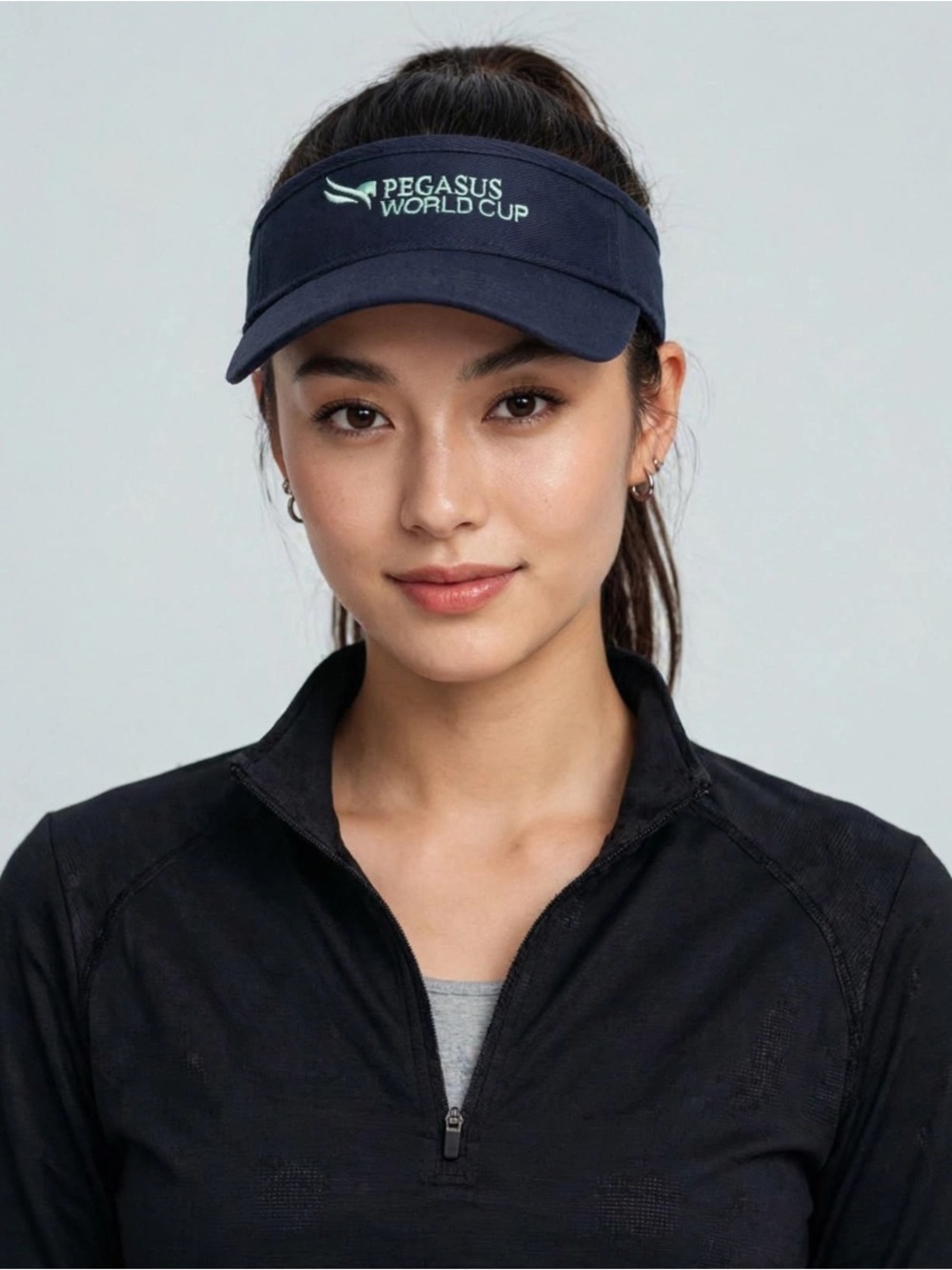 Pegasus Cup Navy Visor NWOT NEW without tags